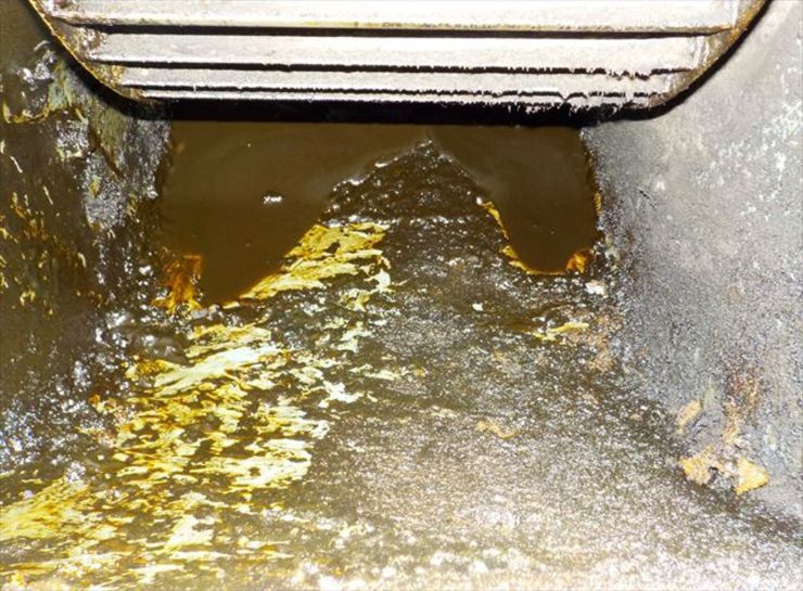 排気ファンまわり清掃前